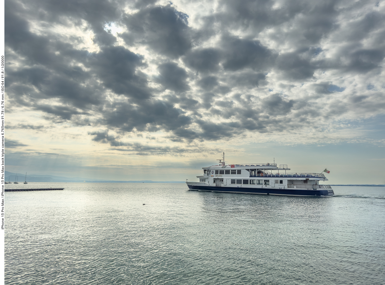 Taxi-Schiff auf dem Gardasee