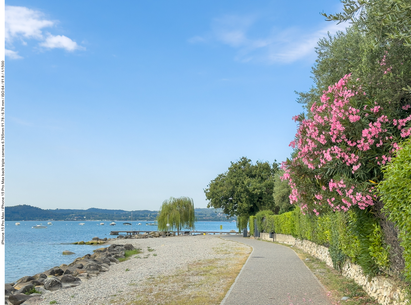 Strandpromenade von Moniga nach Padenghe