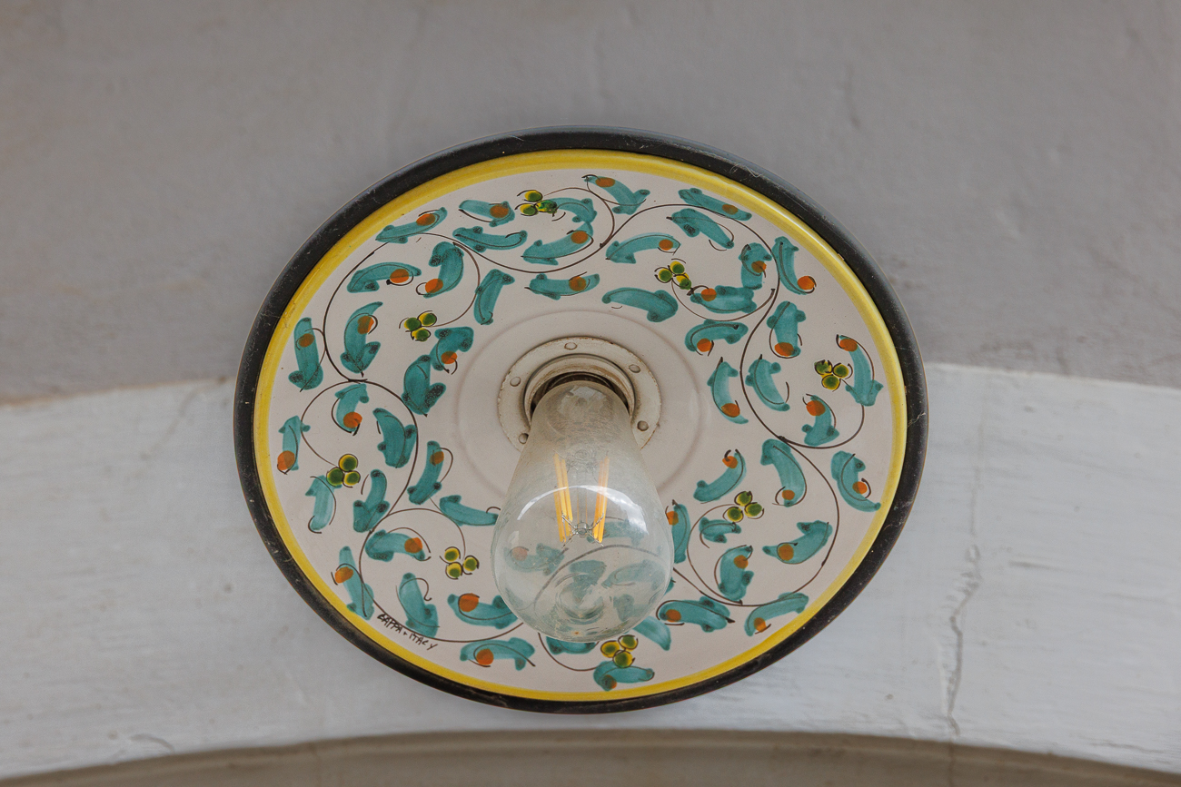 Schöne alte Lampe