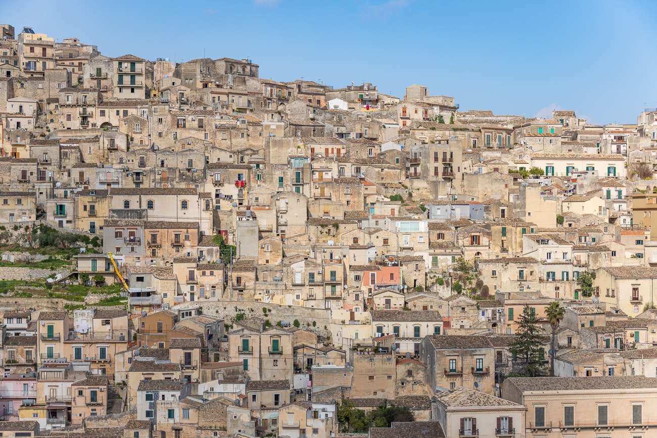 Blick auf Modica