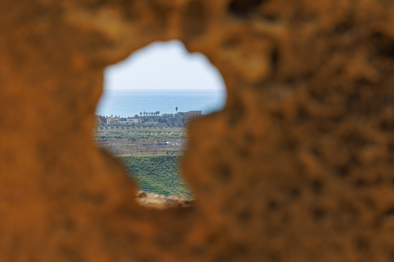 Durchblick zum Meer