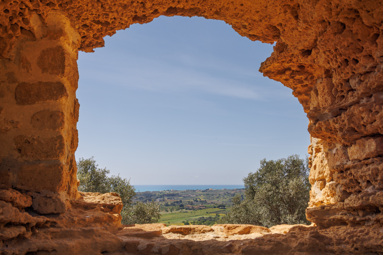 Durchblick zum Meer