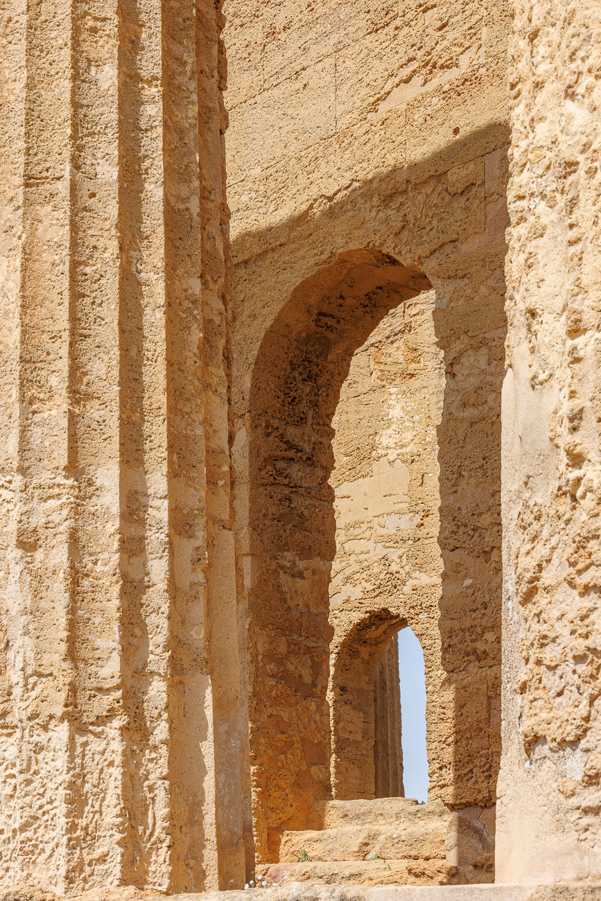 Tempel-Durchblick