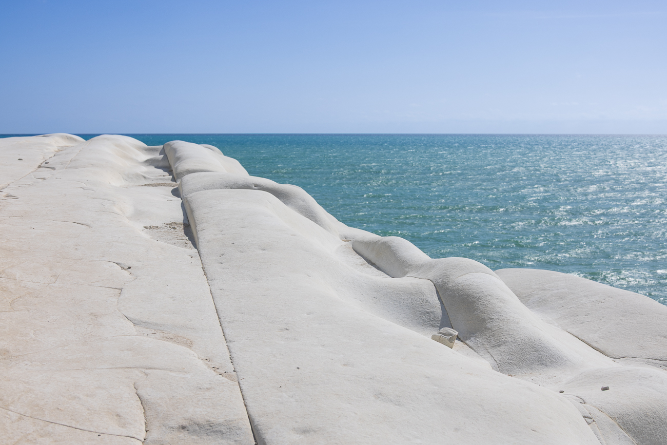 Wind und Wetter haben das Gestein abgerundet