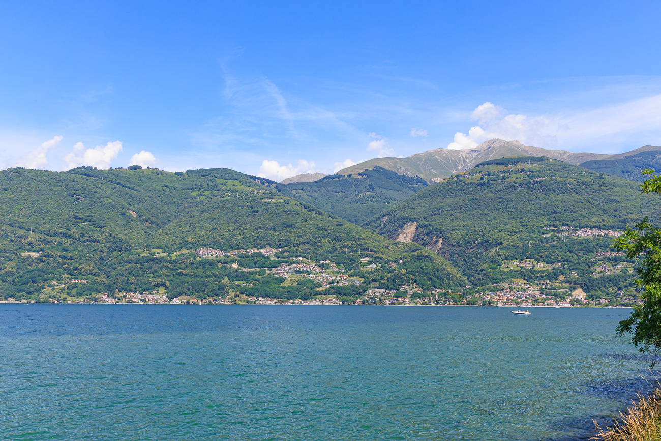Wir erreichen den Lago di Como