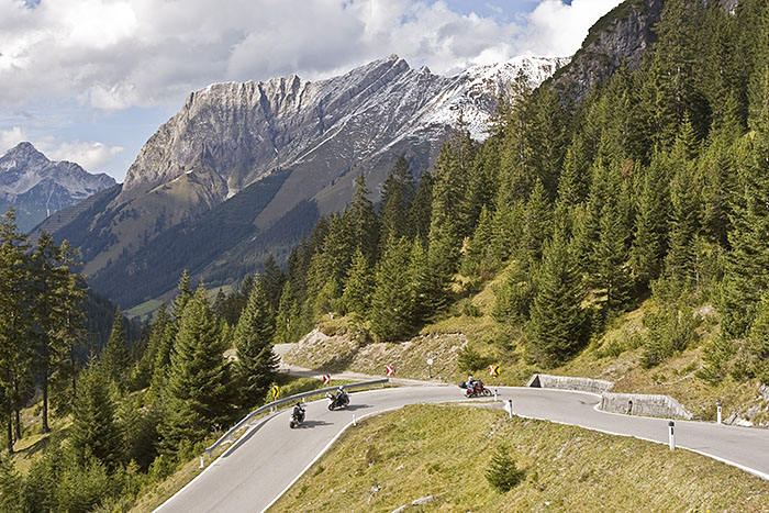 Zum Hahntennjoch hinauf