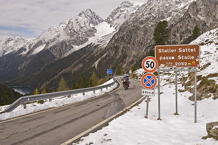 Auf dem Staller Sattel, wieder in Austria
