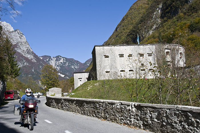 Altes Kastell am Predil Pass