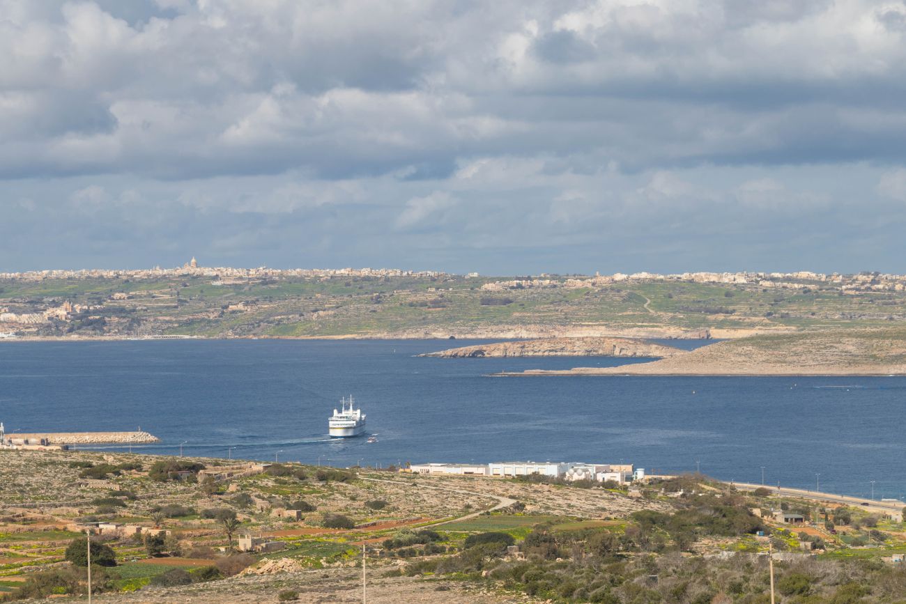 ... und die Fähre von Ċirkewwa nach Mġarr auf Gozo hinüber 
