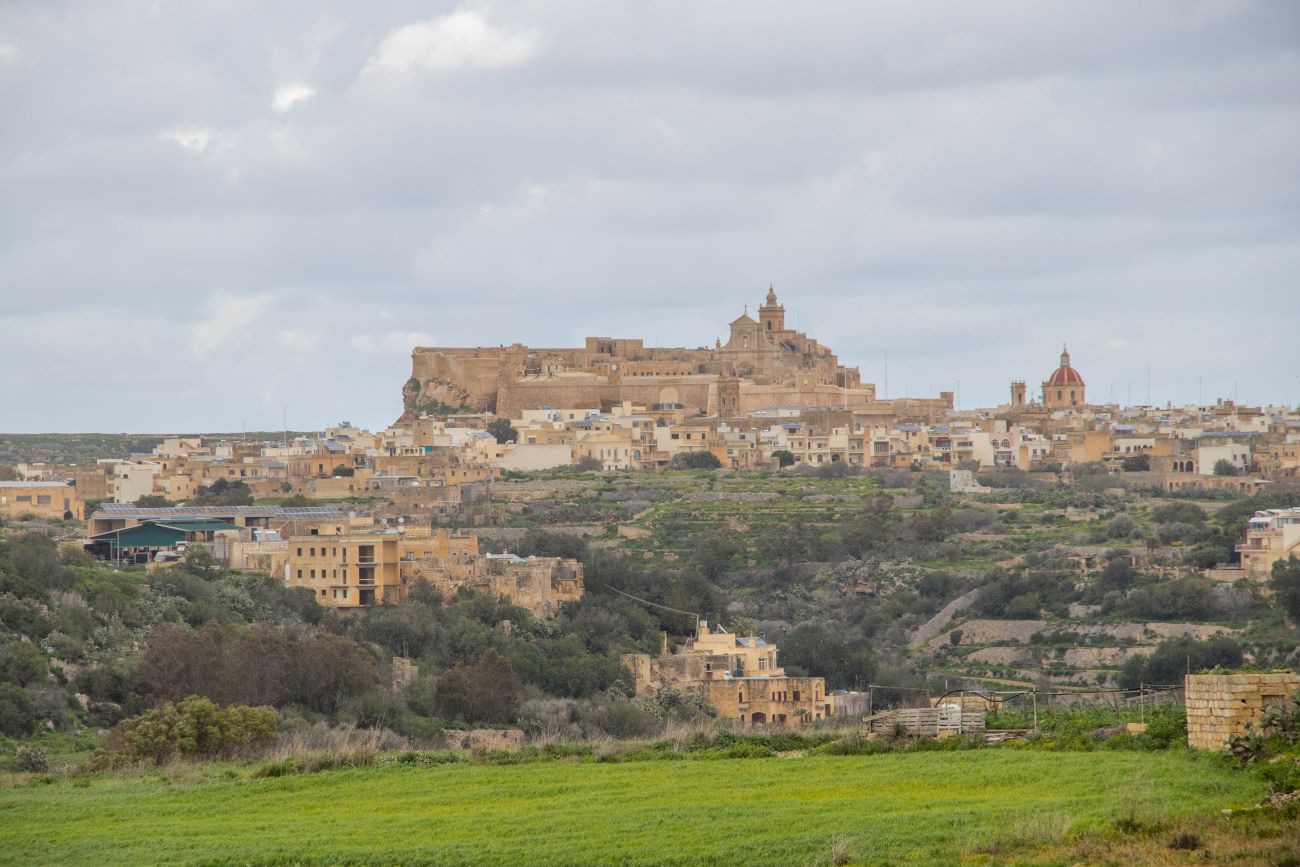 Die Citadelle über der Hauptstadt Victoria