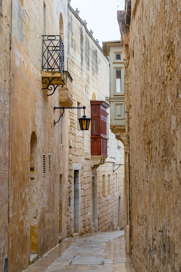 Überall enge Gassen 