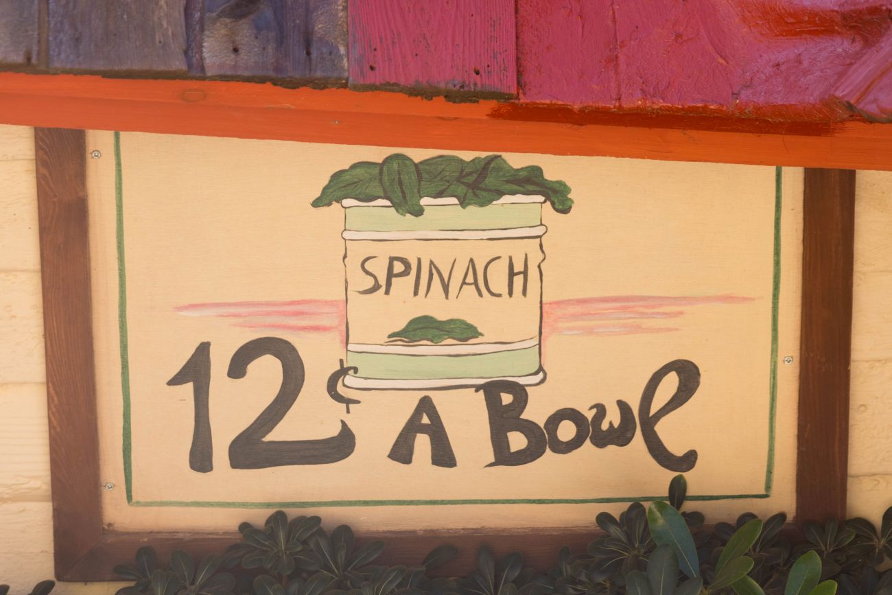 Hier gibt es den kraftspendenden Spinat ;-)