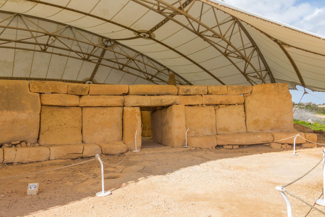 Tempel-Ausgrabungsstätte "Hagar Qim"
