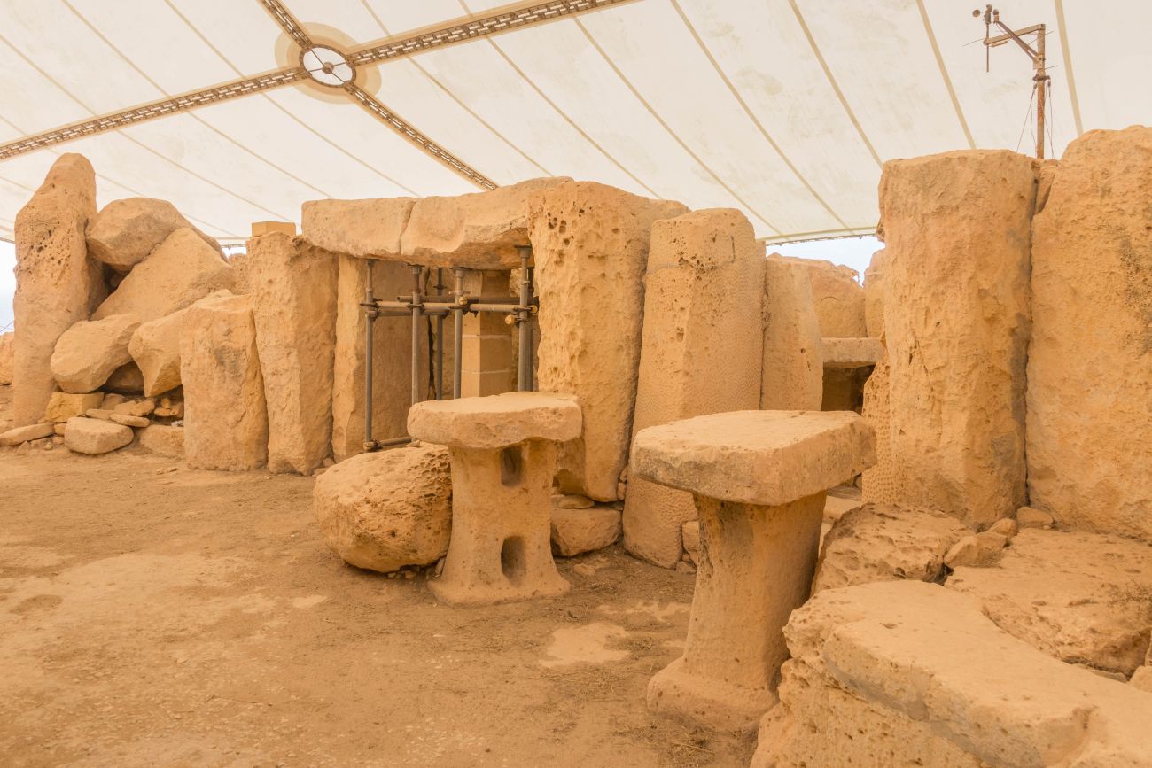 Tempel-Ausgrabungsstätte "Hagar Qim"