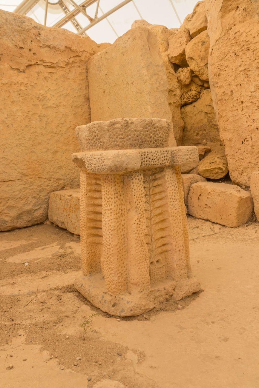 Tempel-Ausgrabungsstätte "Hagar Qim"