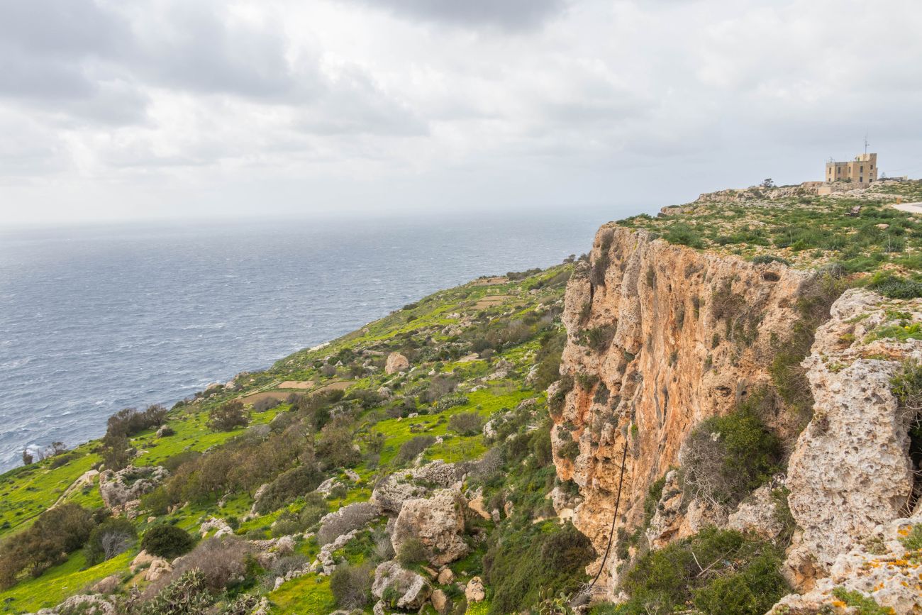 An den Dingli Cliffs 