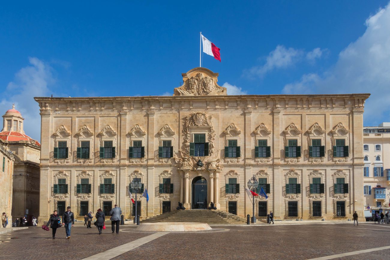 Der Regierungspalast 