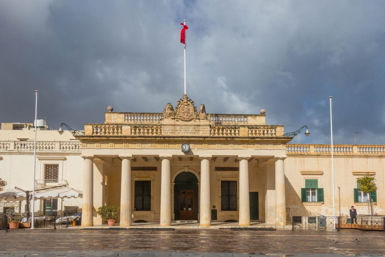 Die ehemalige Hauptwache am St. George's Platz