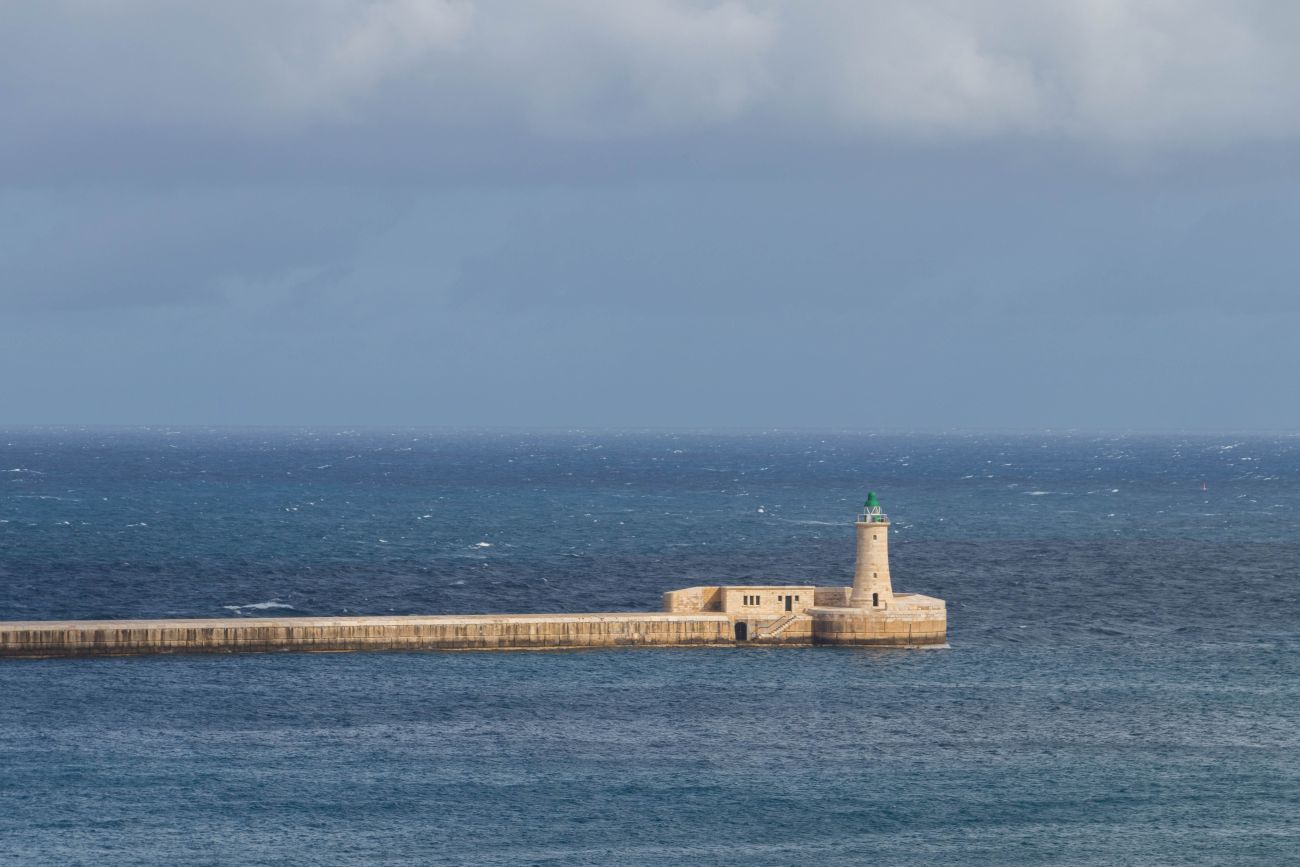 "The Grand Harbour" Hafeneinfahrt Valletta 