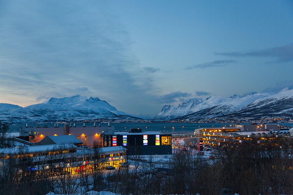 Kurz vor der Abfahrt zur Nordlichttour