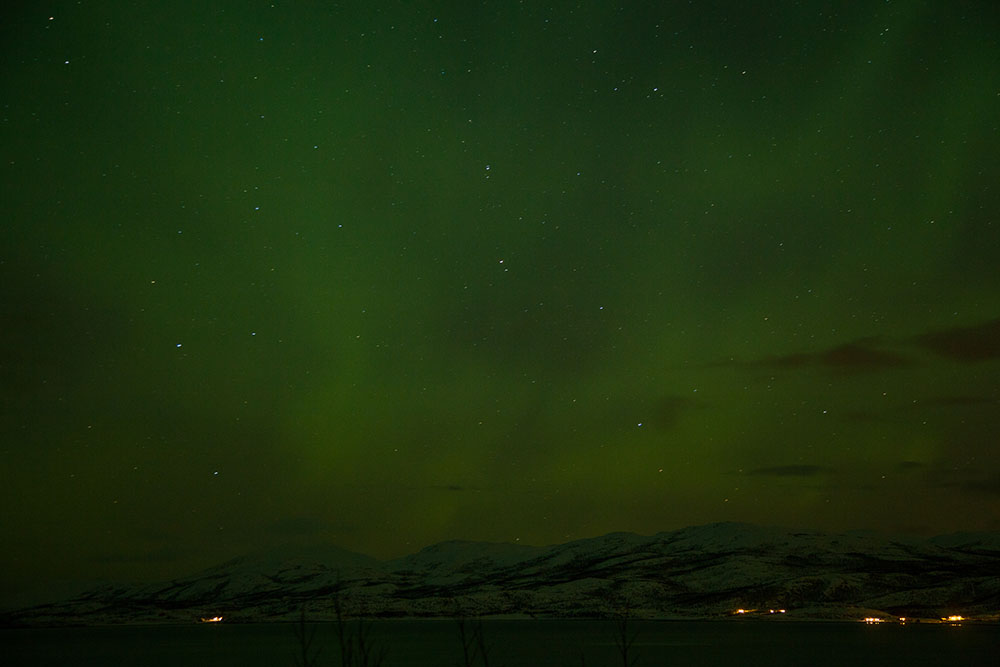 Der Himmell verfärbt sich ständig ...
