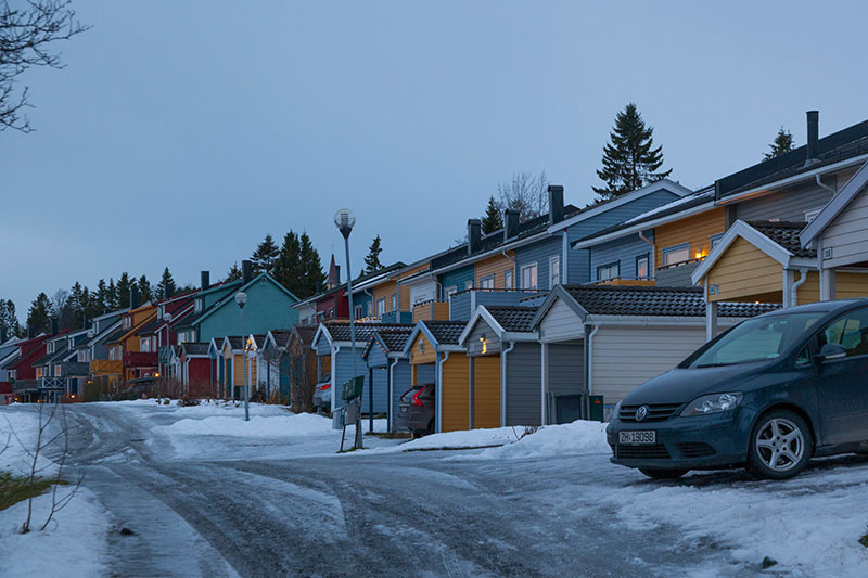 Auf dem Weg nach Tromsø