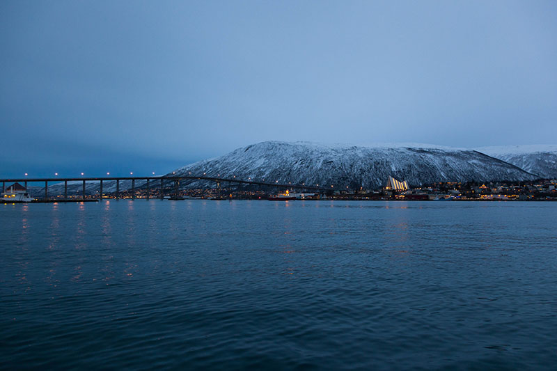 Brücke zum Festland