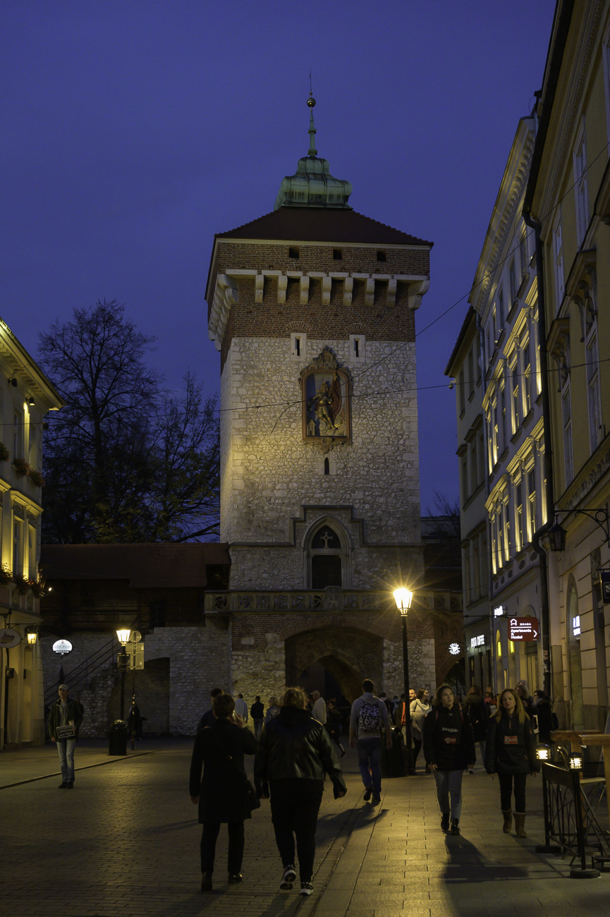 Das Florianstor, eines von mehreren erhaltenen Stadttoren