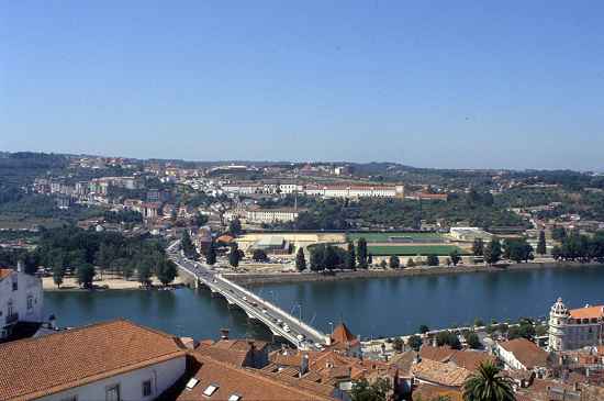 Blick auf einen Teil von Coimbra