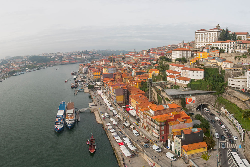 Blick über das Douro-Ufer 