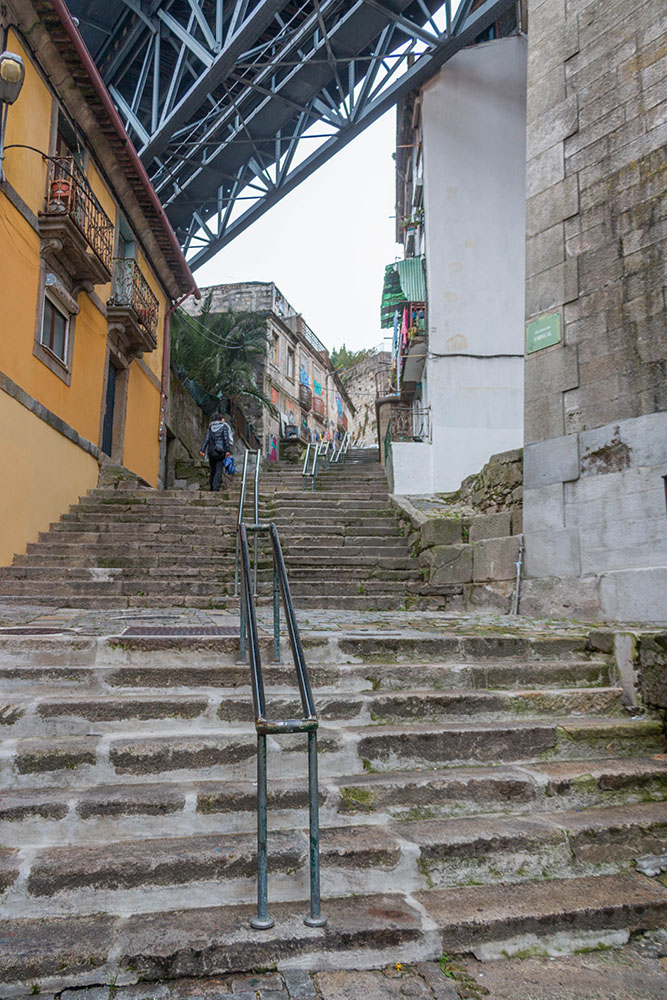Steiler Weg in die Oberstadt 