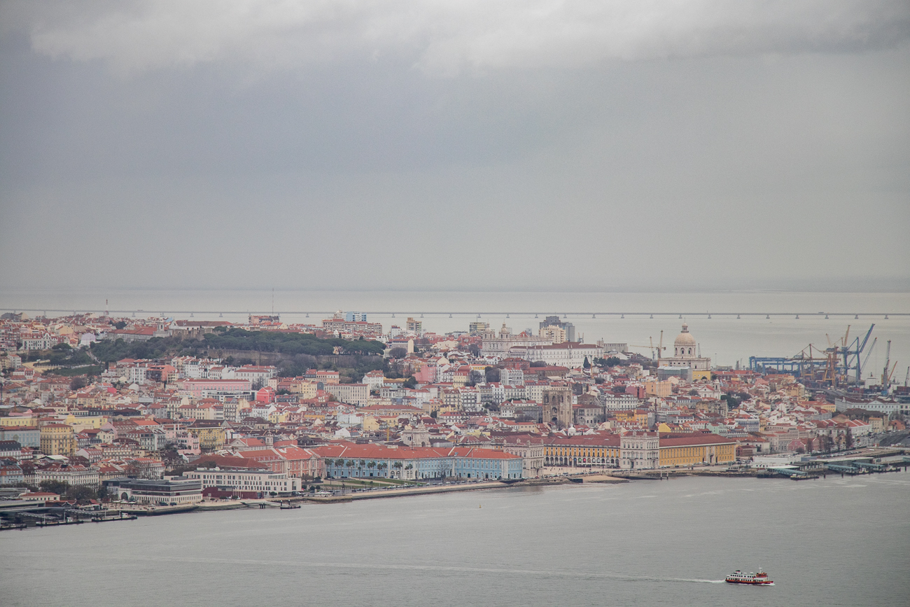 Blick nach Lissabon 
