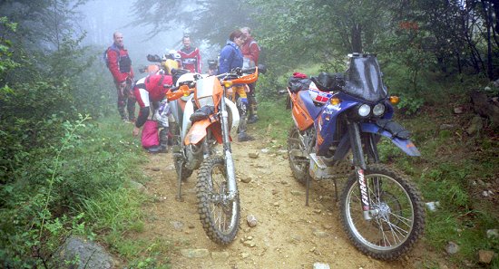 Warten auf den Rest der Gruppe
