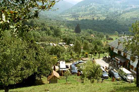 Blick auf die Wittmanns-Hütte