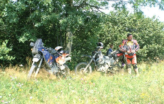 Rast im Schatten