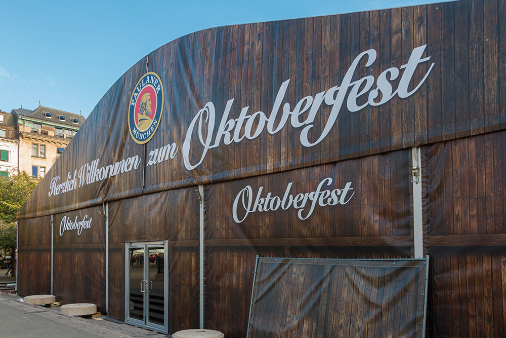 Auch hier beginnt Ende September das Oktoberfest ;-)