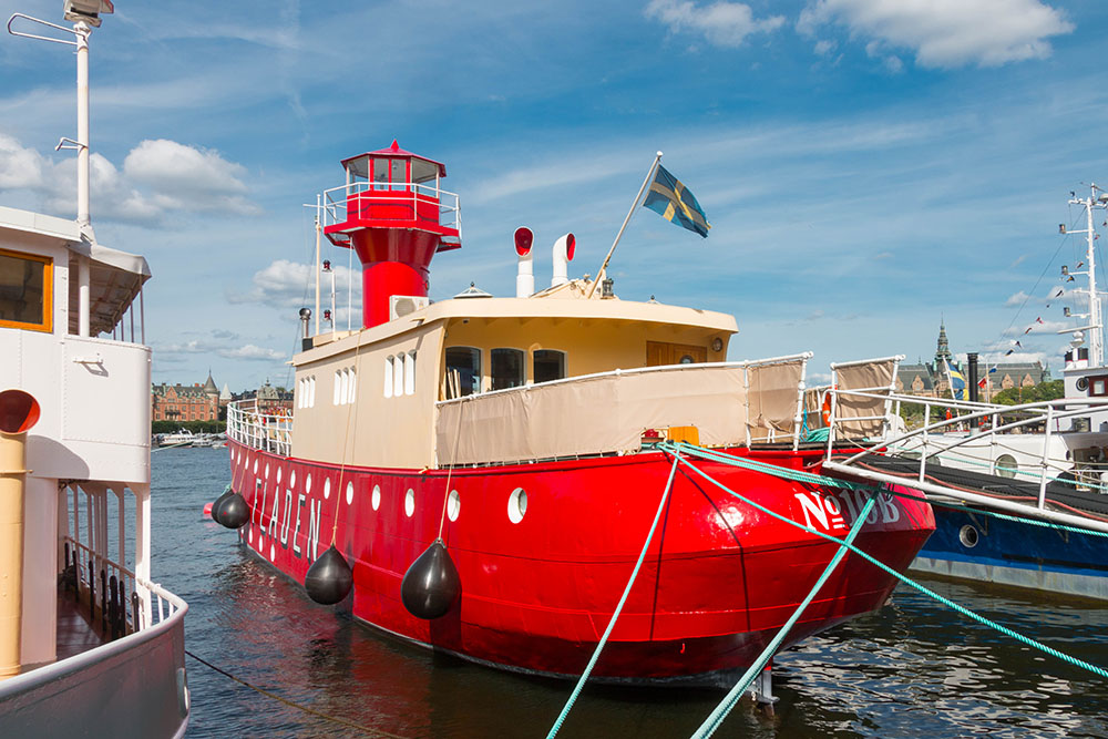 Altes Feuerschiff, schön hergerichtet