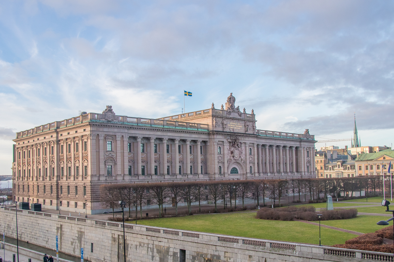 Am Stockholmer Schloss 