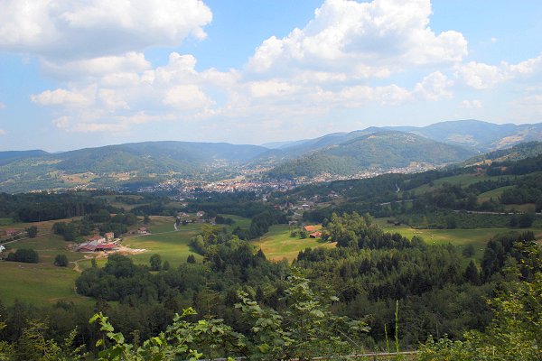 Sicht auf Le Thillot