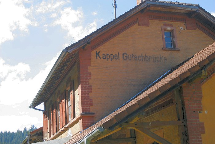 Alter Bahnhof an der Gutachbrücke