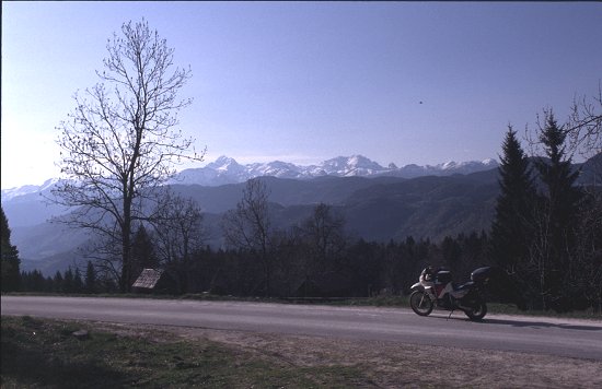 Schöne Aussichten bei Bohinjska Bistrica