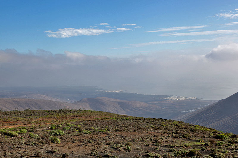 Mirador de los Valles, Ausblick in tiefe Täler