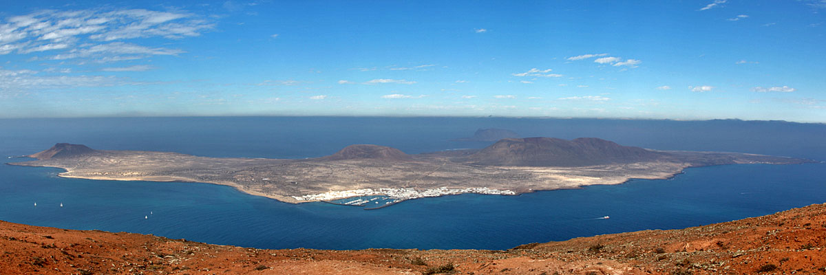 Mirador del Rio, Ausblick auf die Isla Graciosa