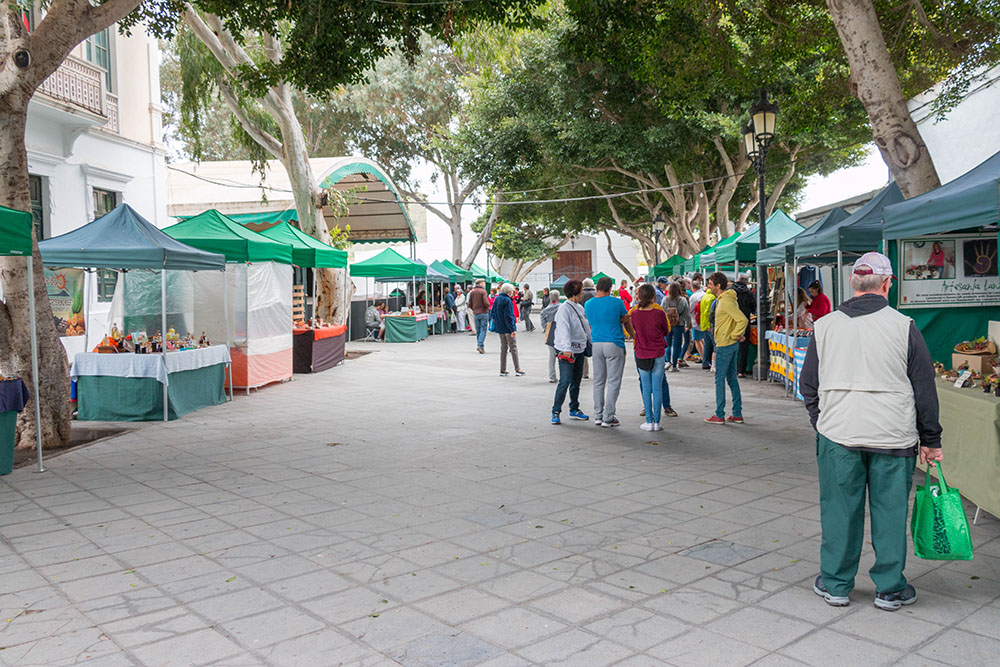 Auf dem Markt in Haría