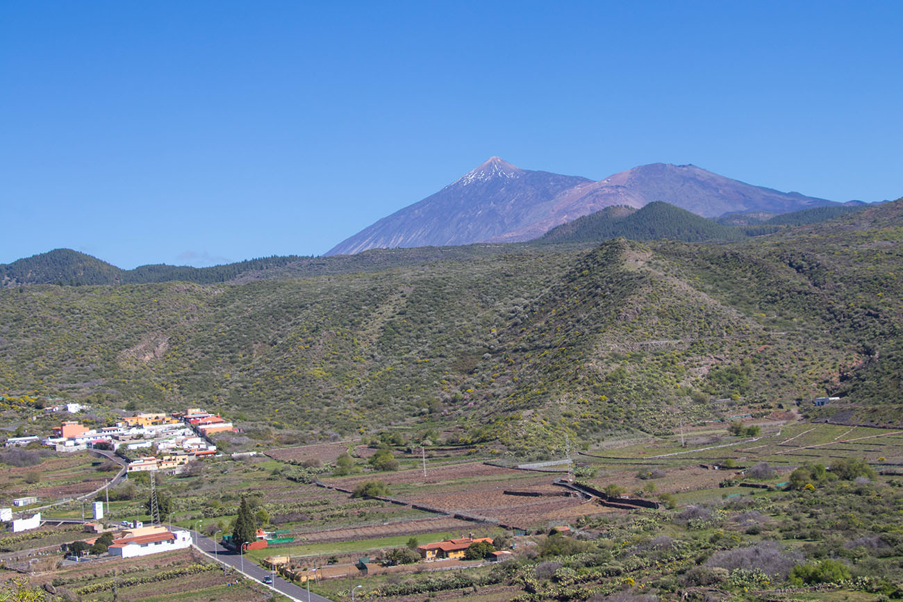 Blick auf den Teide 