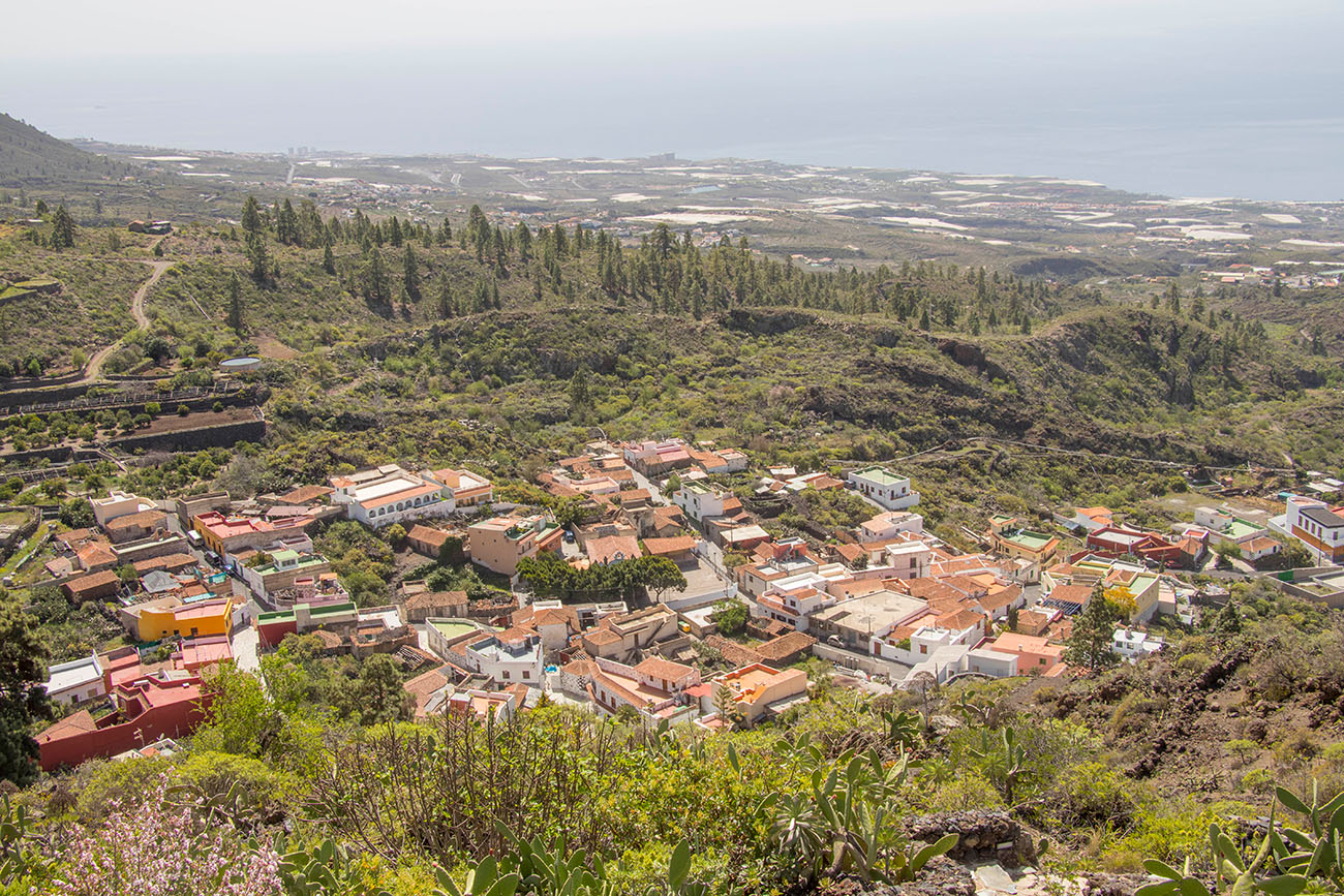Blick &uuml;ber Gu&iacute;a de Isora 