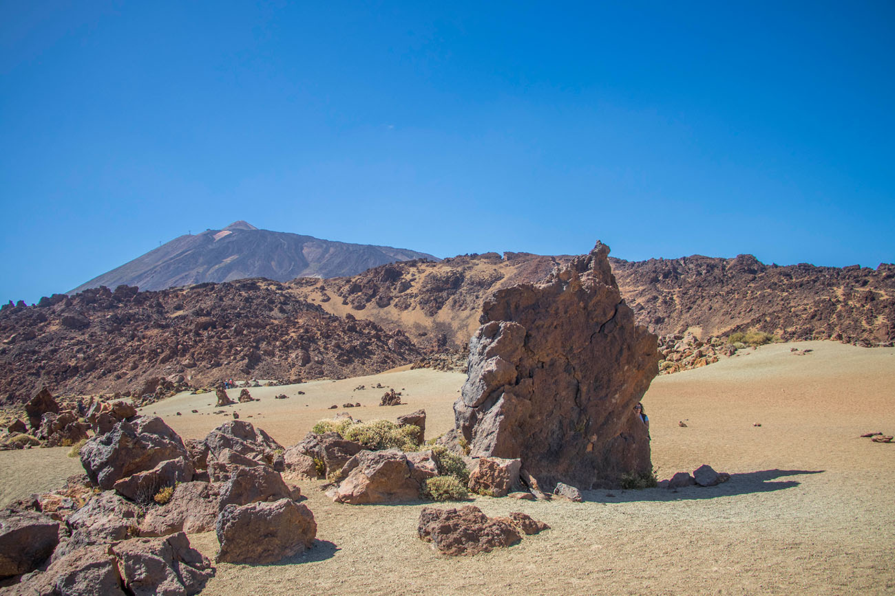 Felsformationen am Fu&szlig;e des Teide 