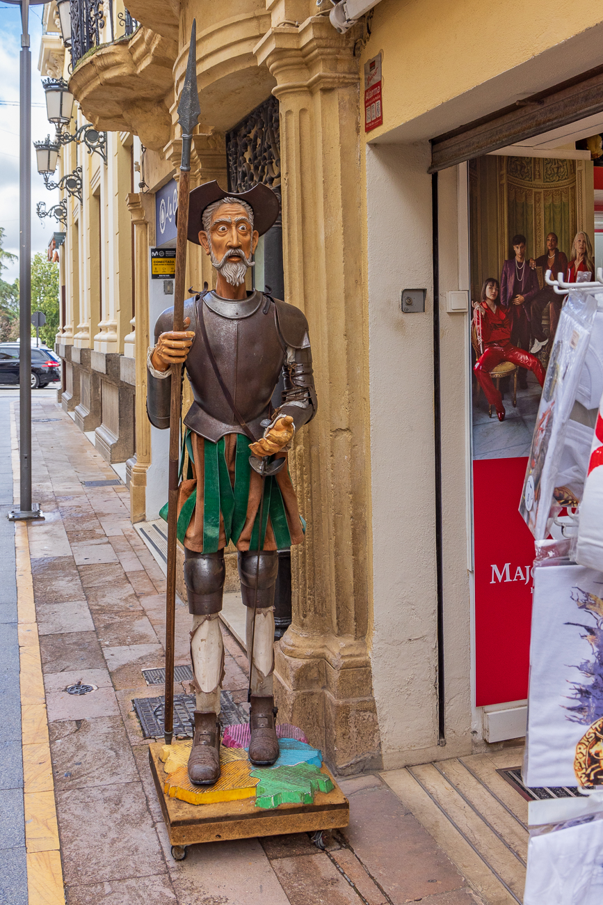Don Quichotte darf in Spanien natürlich nicht fehlen ;-)