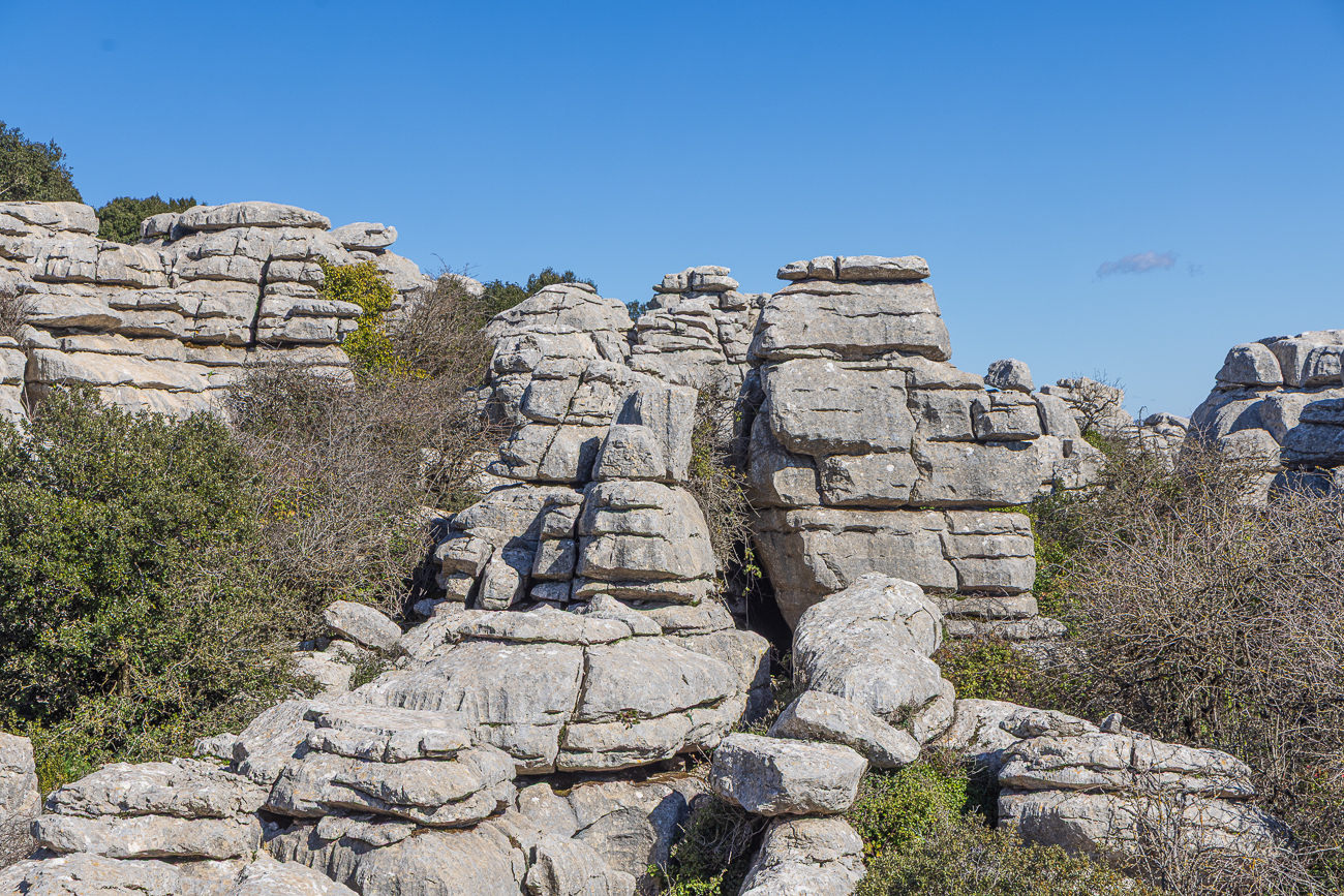 ... im Volksmund werden sie auch Pfannkuchen-Felsen genannt