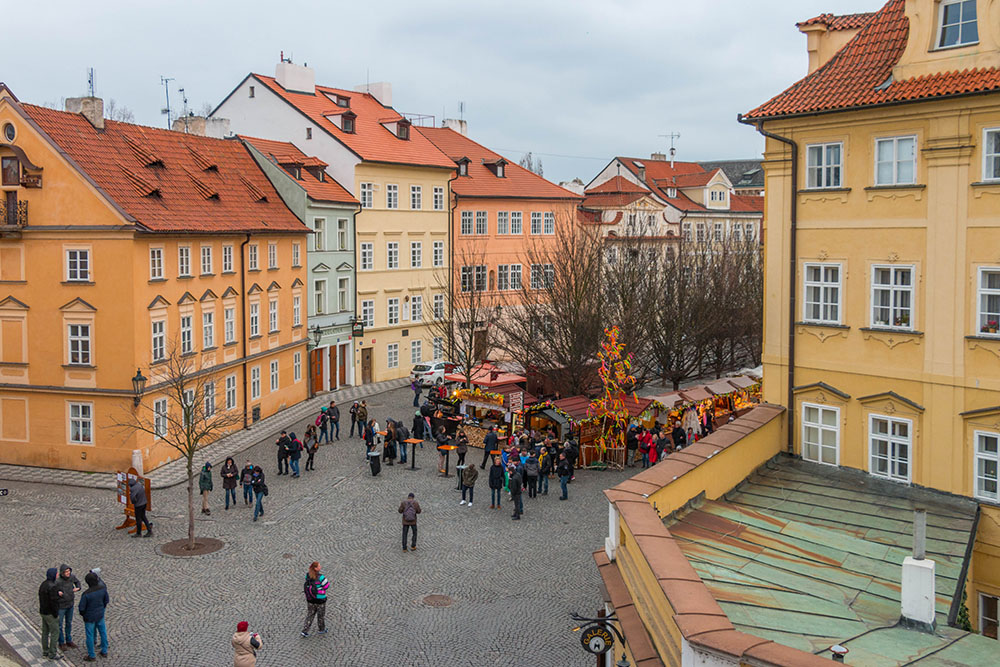 Blick von der Karlsbrücke